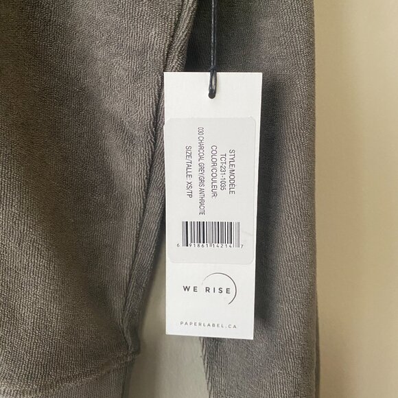 NWT Paper Label 100% Cotton Sasha Sweatshirt Charcoal Grey - Picture 5 of 12